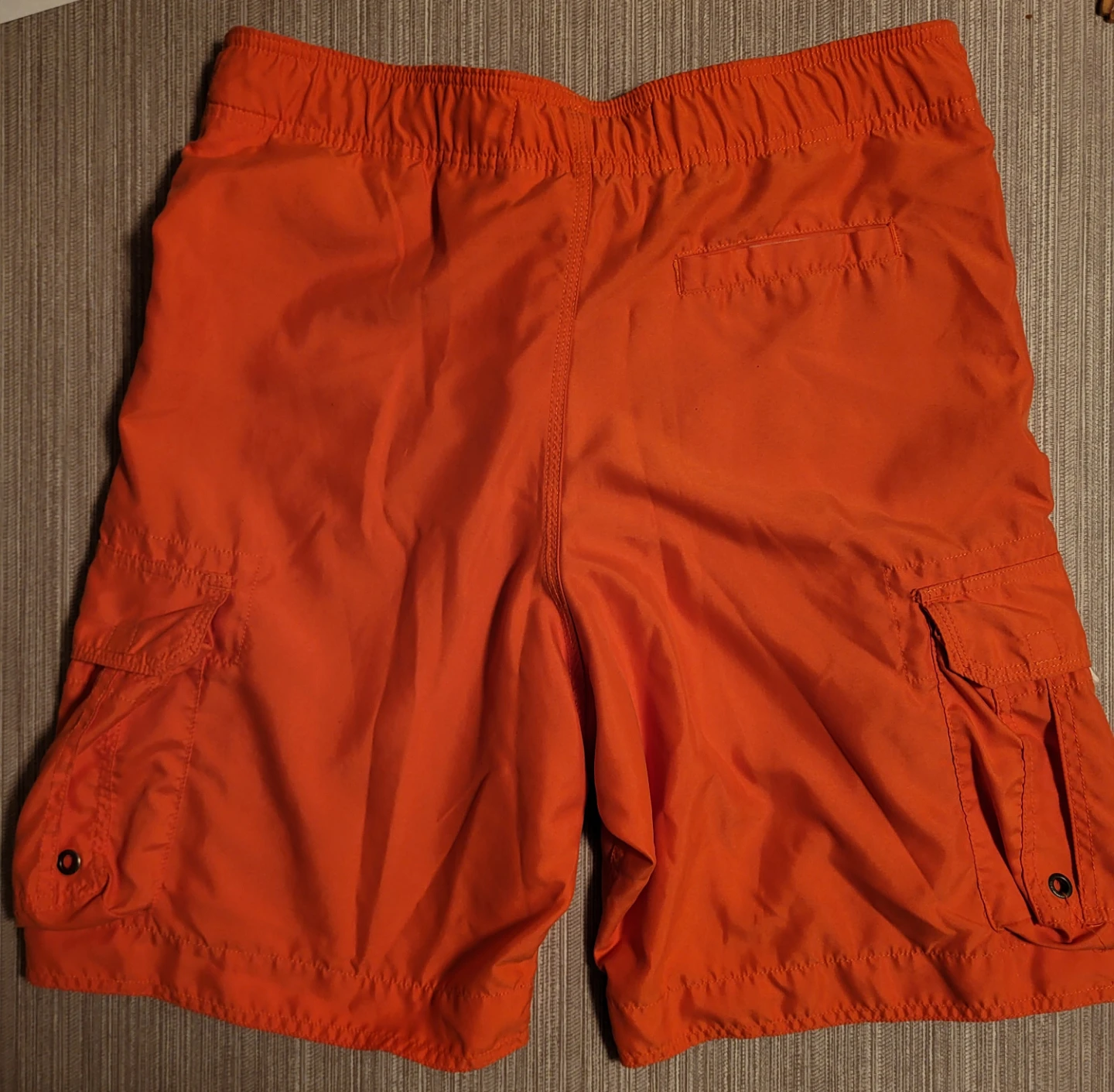 Campus Crew Varsity Orange Cargo Shorts - photo 3