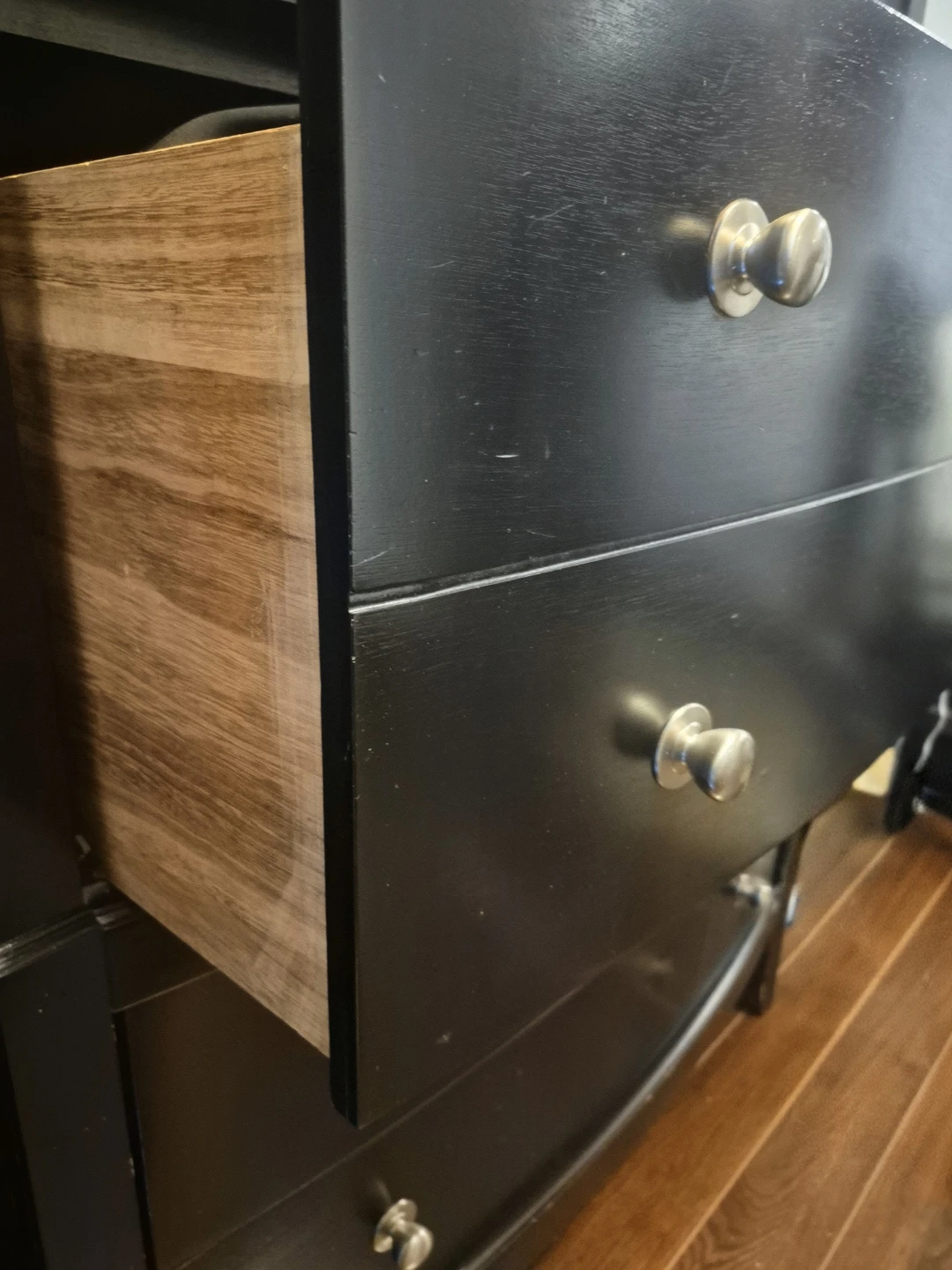 2 Solid wood Black identical Dresser Set - photo 3