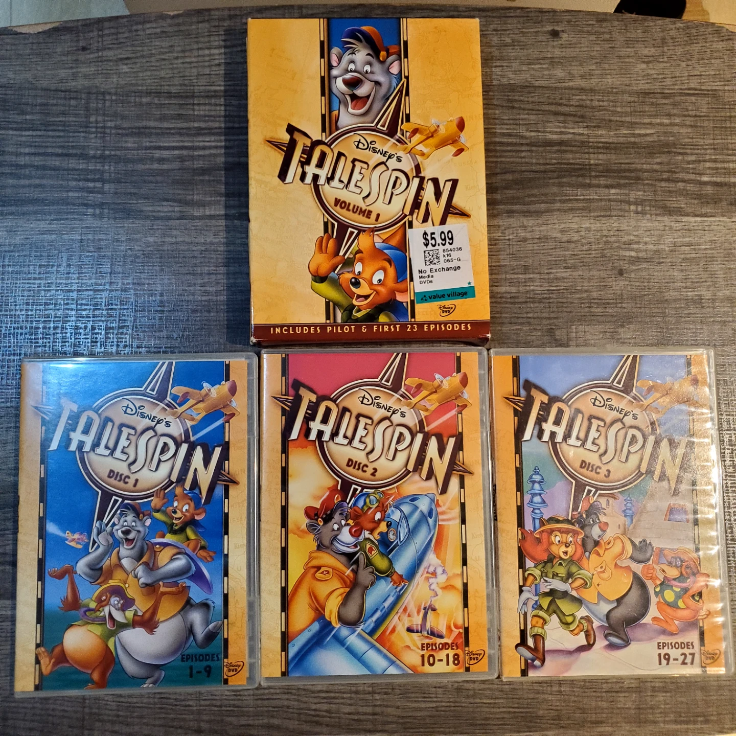 🎬 Disney's TaleSpin Volume 1 - A 3 DVD Box Set - photo 2