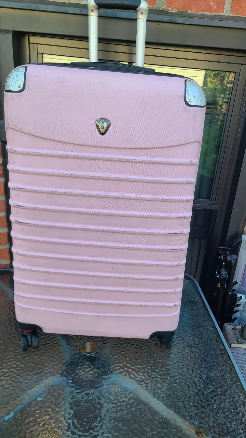Pink Hardshell Spinner Luggage - XIN CAI LU - photo 2