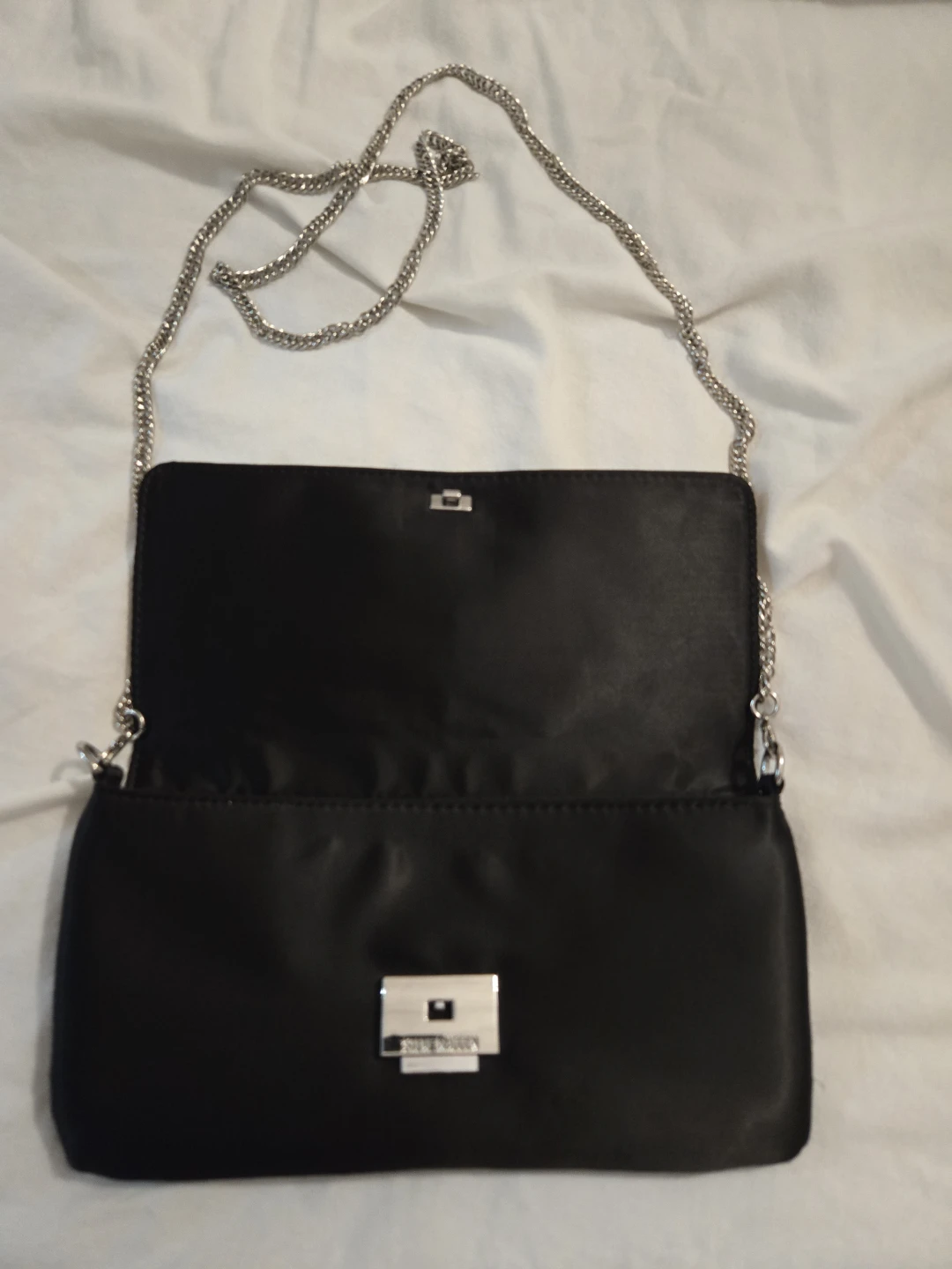 Steve Madden Black Clutch with Rhinestone Detail - photo 2