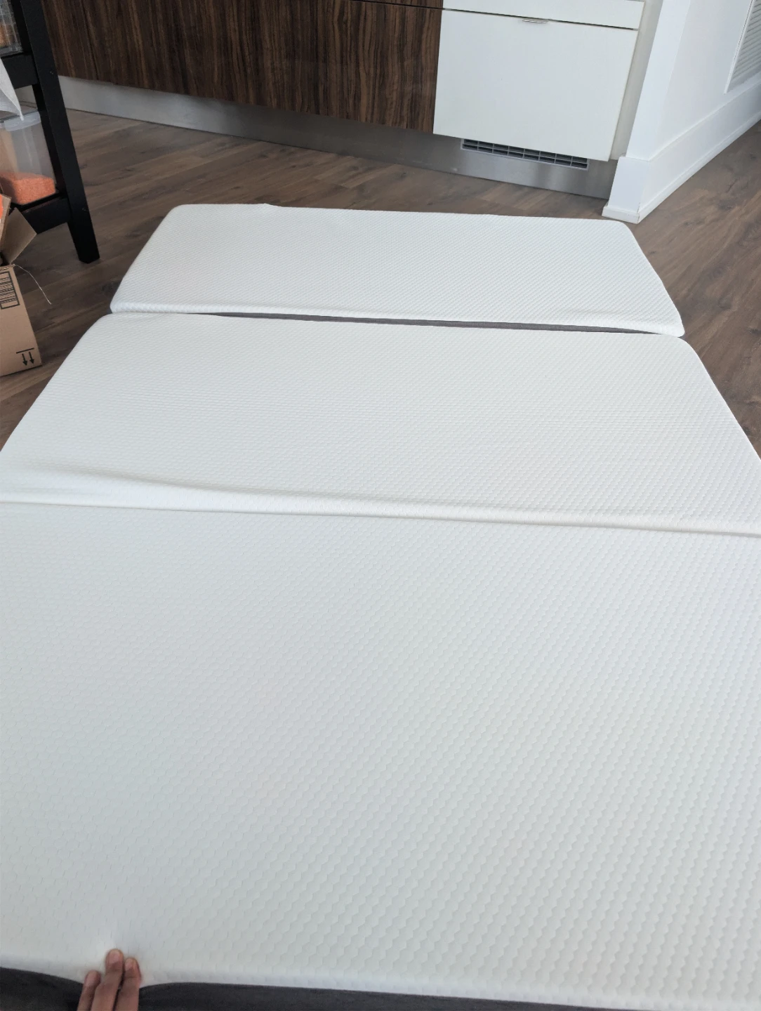 Full size Tri fold mattress with cover - photo 5