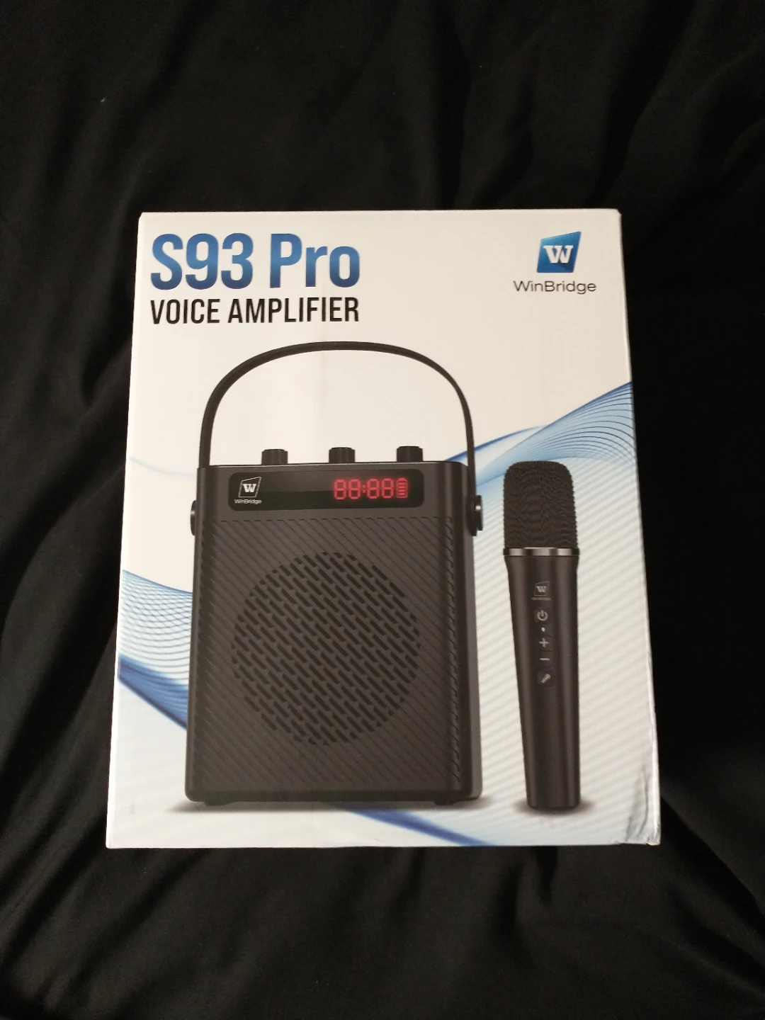 WinBridge S93 Pro Voice Amplifier with Wireless Microphone