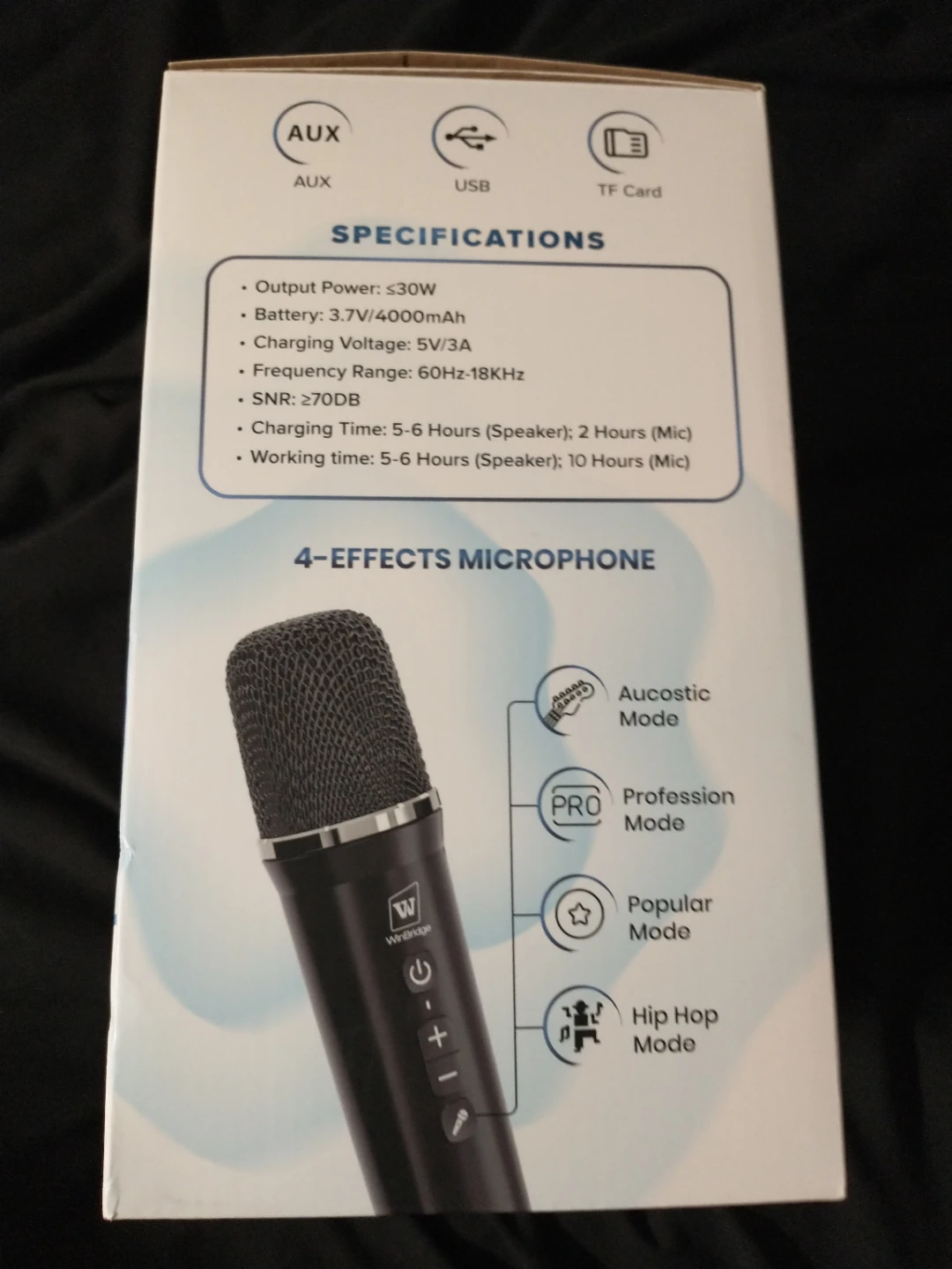 WinBridge S93 Pro Voice Amplifier with Wireless Microphone - photo 2