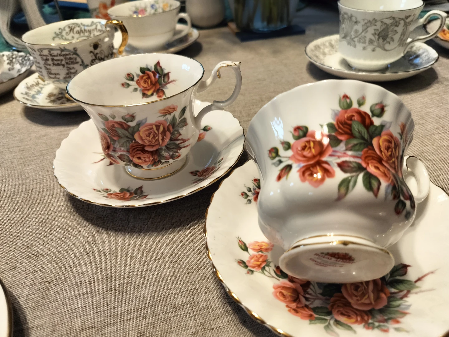 Royal Albert Centennial Rose Teacup and Saucer Set - photo 3