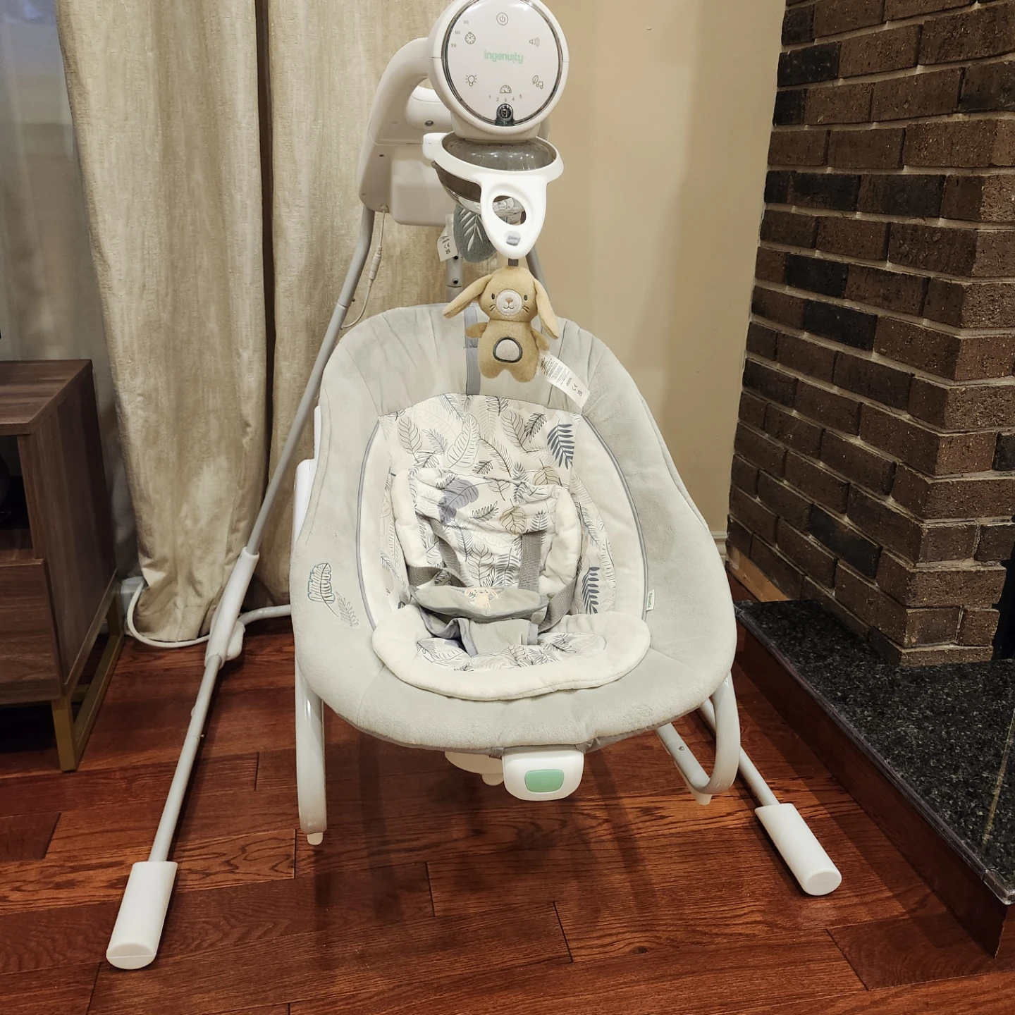 Ingenuity InLighten Soothing Baby Swing