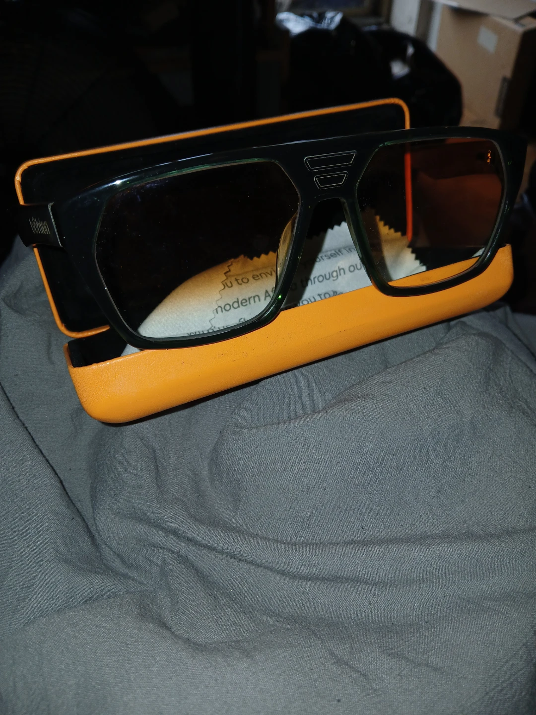 Böhten Sunglasses with Orange Gradient Lenses - photo 2