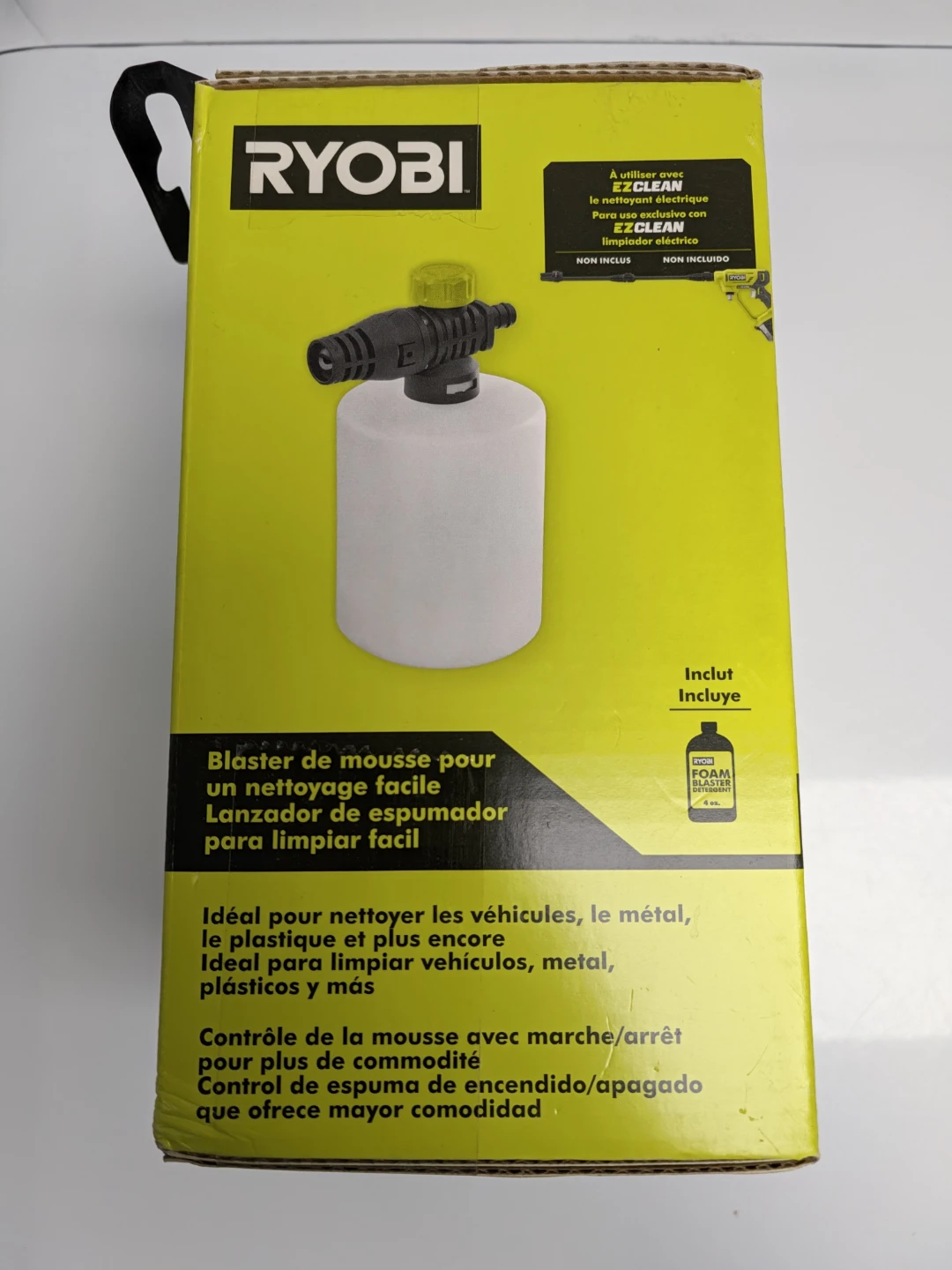 Ryobi EZClean Power Cleaner Foam Blaster