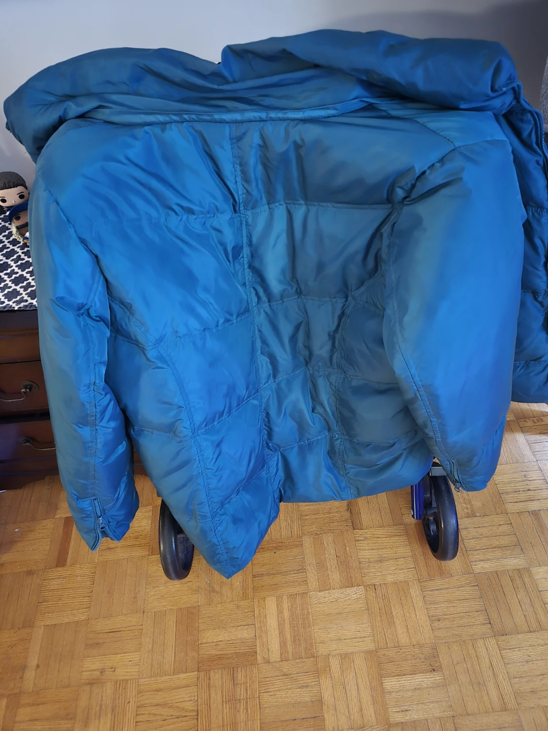 Teal Puffer Jacket