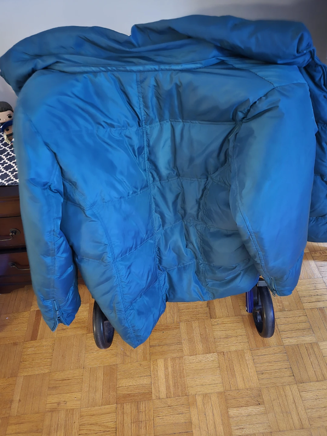 Teal Puffer Jacket - photo 2