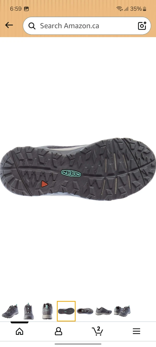 KEEN Women's Explore Waterproof Hiking Shoes - photo 2