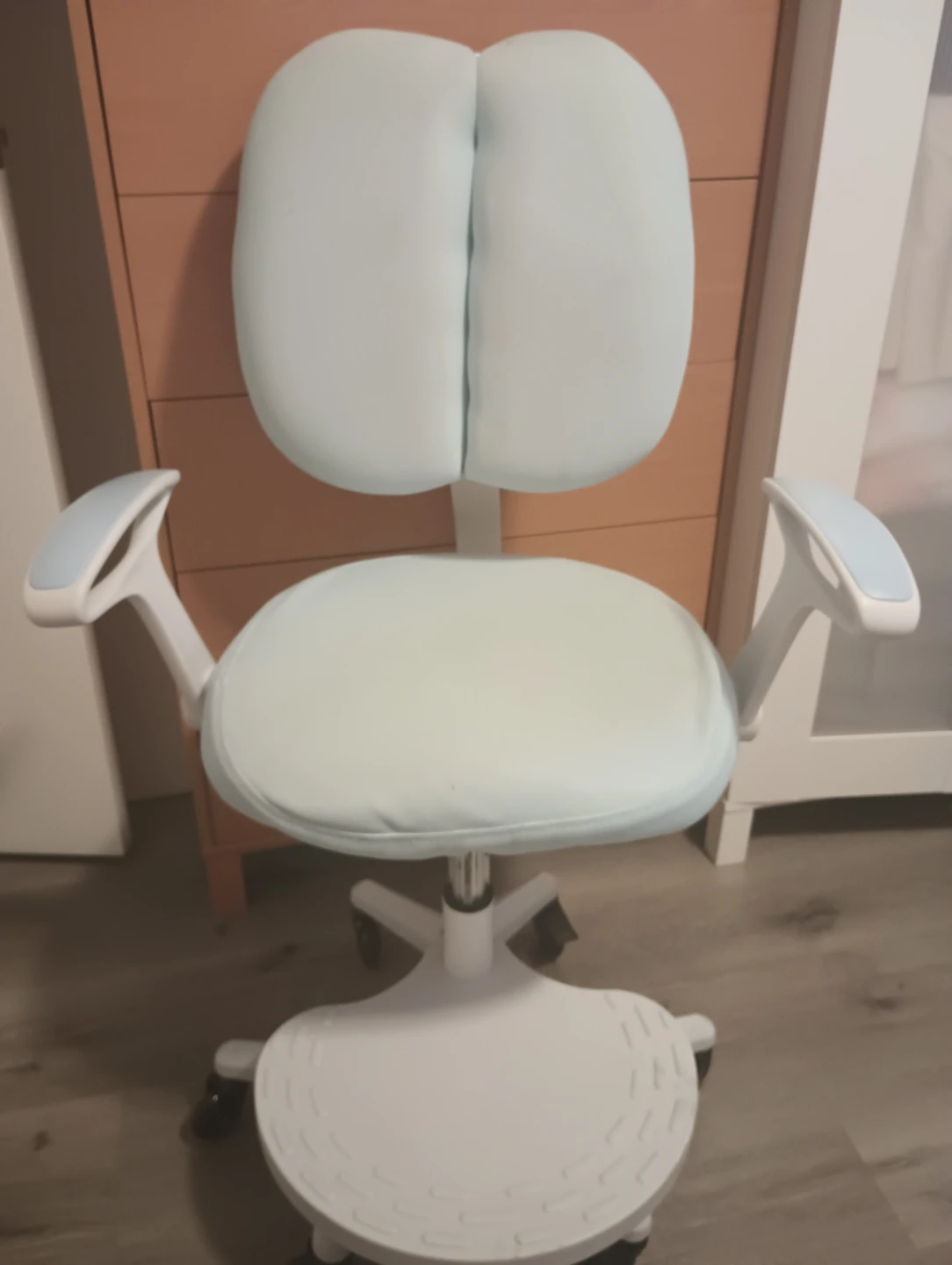 Light Blue Ergonomic Kids Desk Chair - photo 4