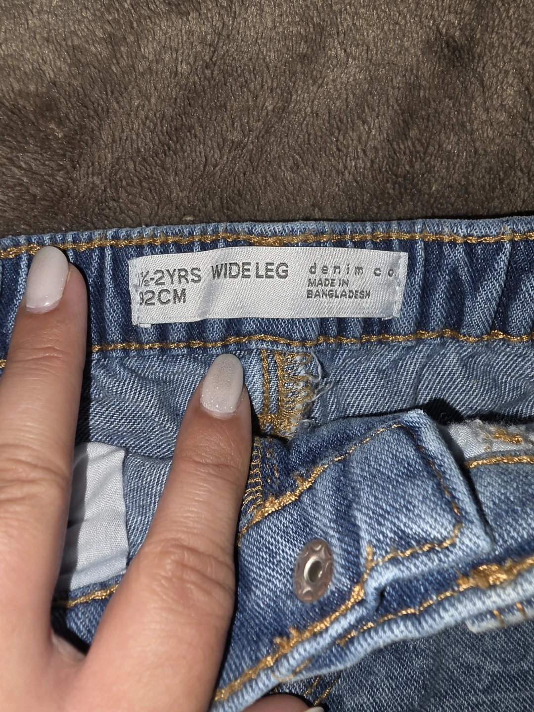 Denim Co. Wide Leg Jeans 12-24 Months - photo 3