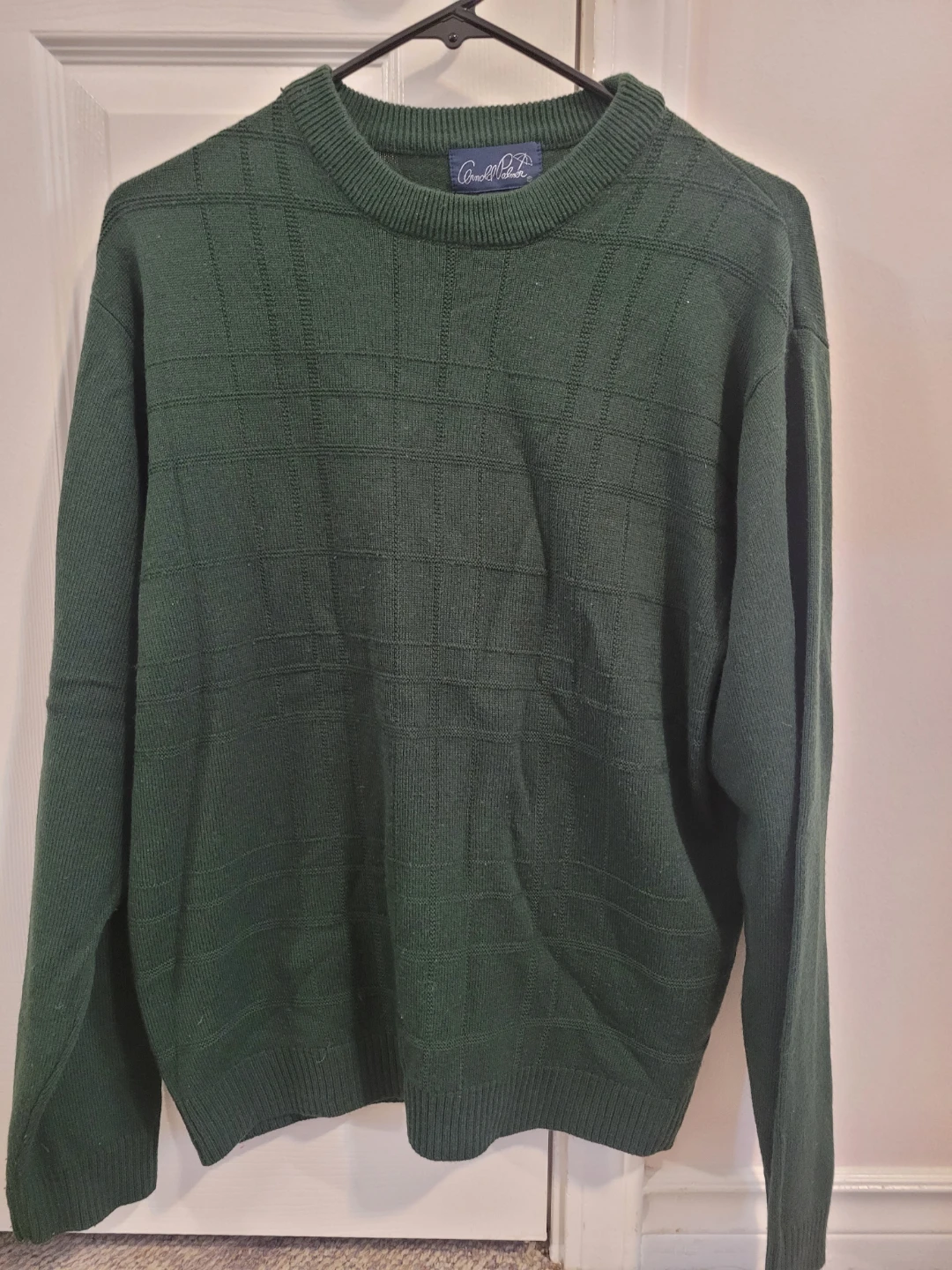 Green wool blend sweater