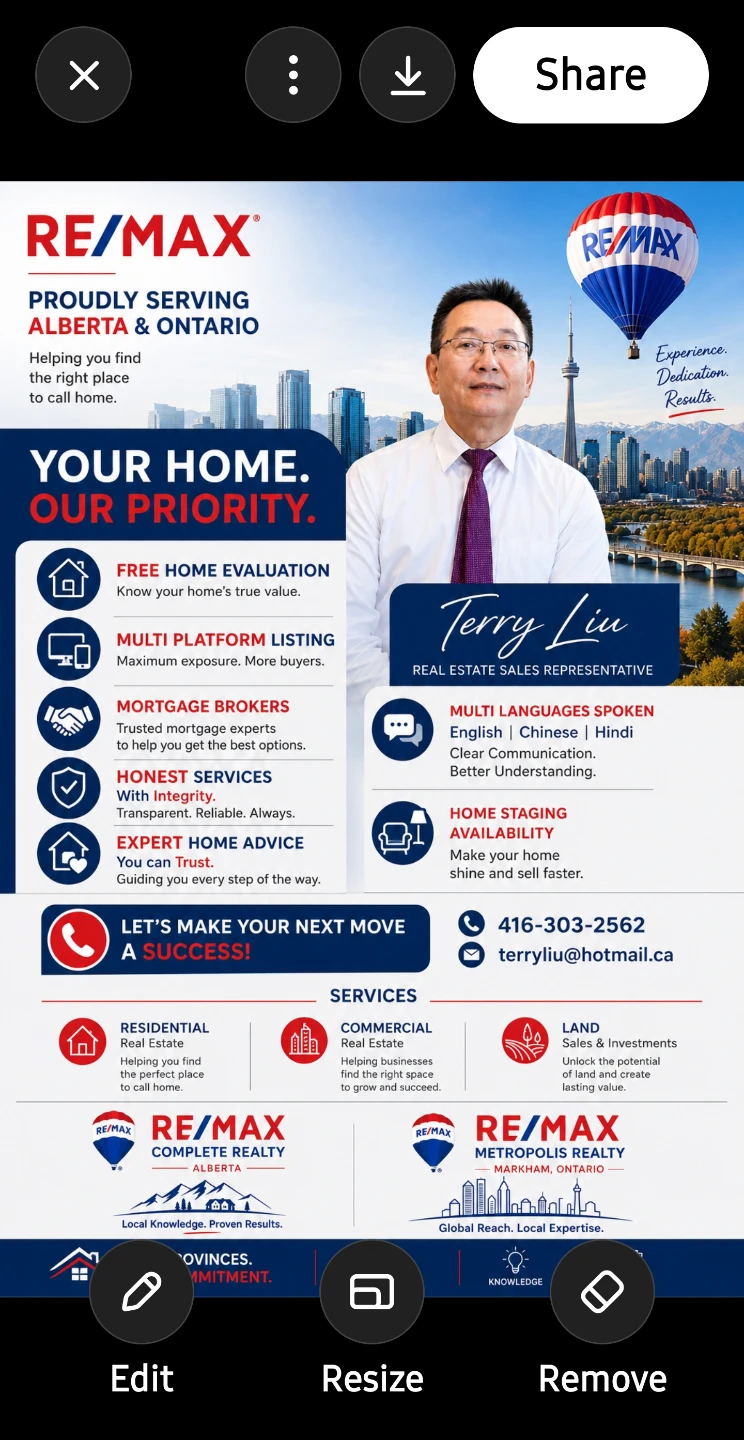 REMAX Real Estate Services - Terry Liu