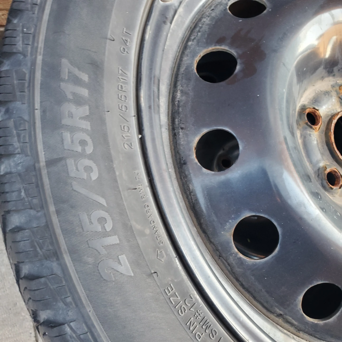 Winter Tire with Steel Rim - photo 5