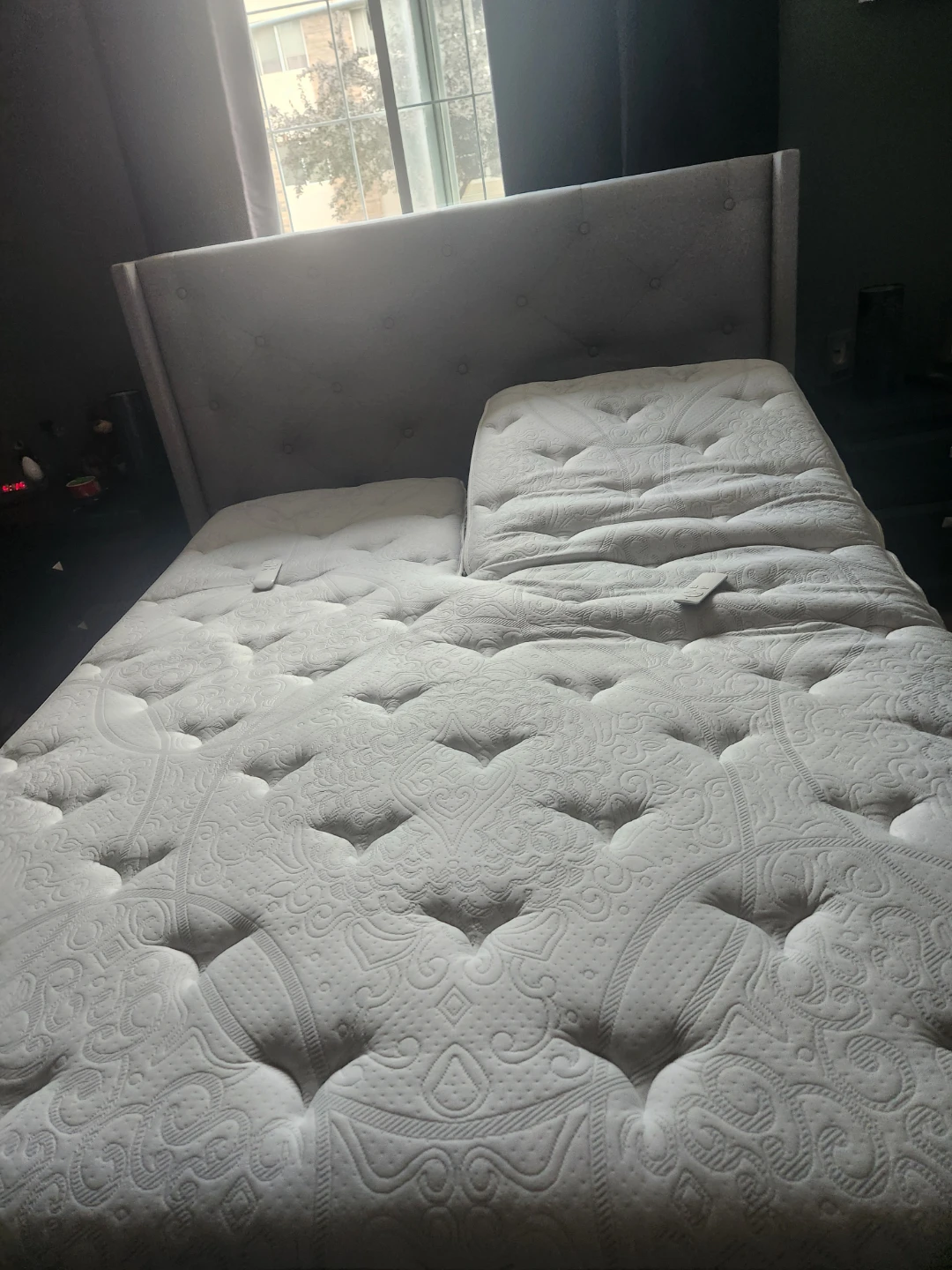 Top split mattress