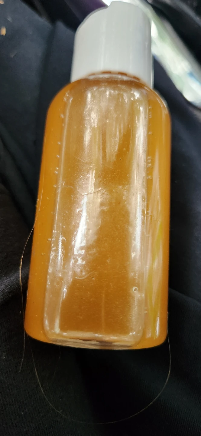 Orange Liquid  ginger olive oil turmeric