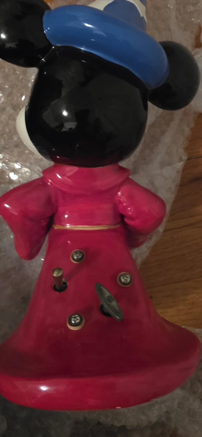 Disney Mickey Mouse Sorcerer's Apprentice Figurine Music Box - photo 4