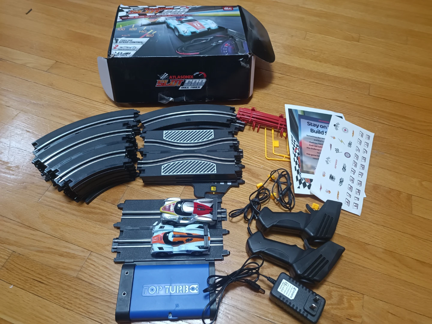 ATLASONIX Slot Car Race Track Set - photo 2