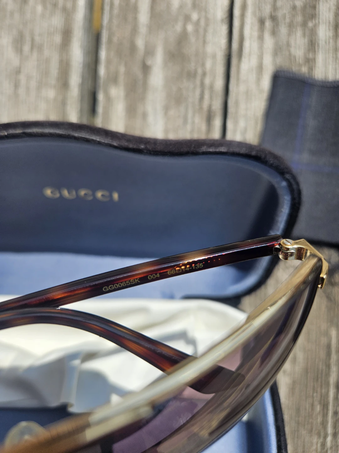 GUCCI GG0065SK Aviator Sunglasses - photo 5