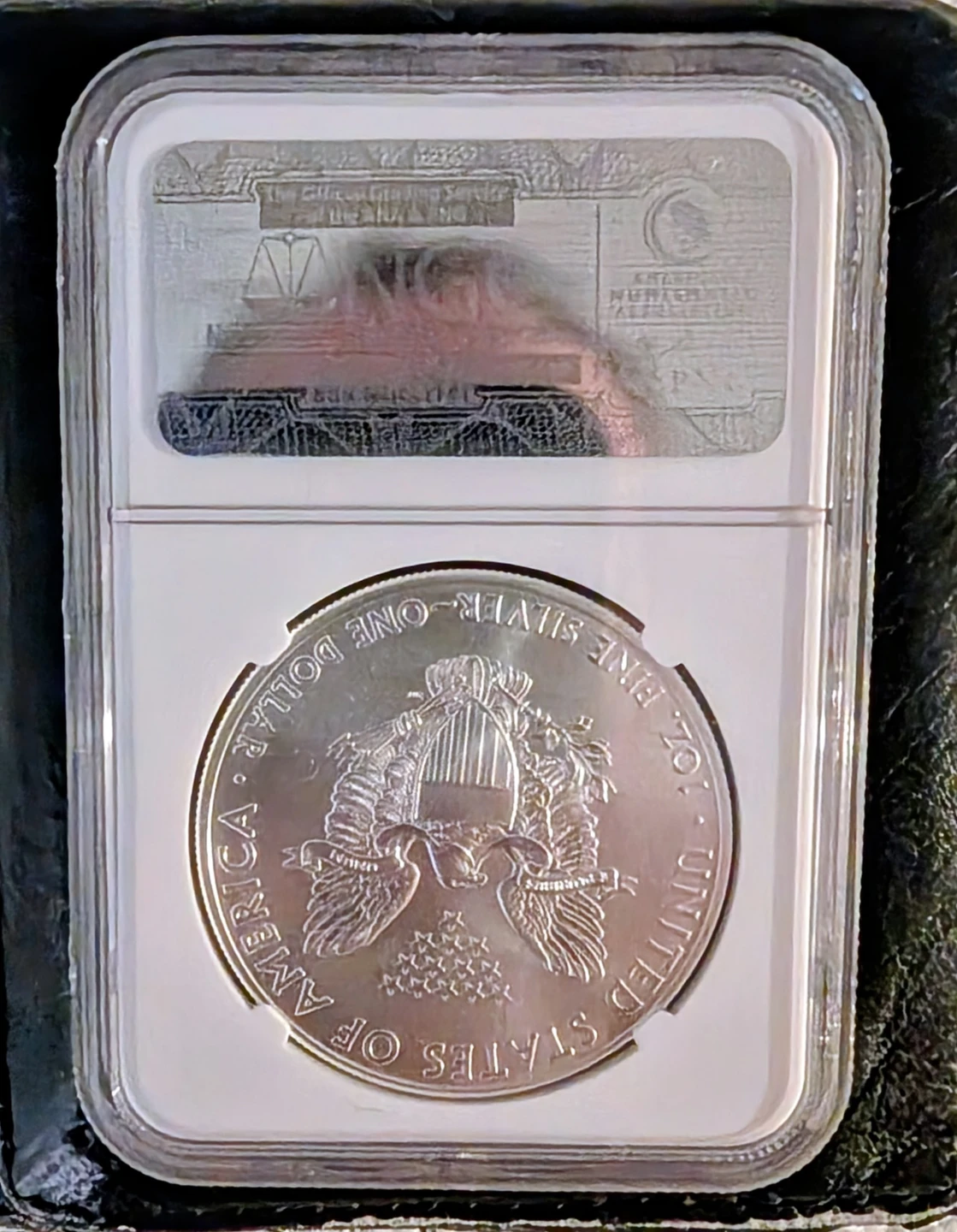 2013 American Silver Eagle MS70 NGC Coin - photo 2