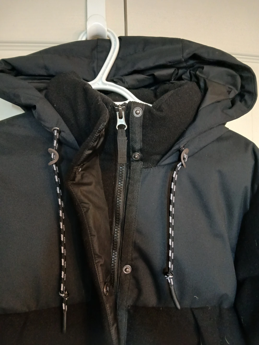 Eddie Bauer Menoken down parka black winter coat, size small (S) - photo 5