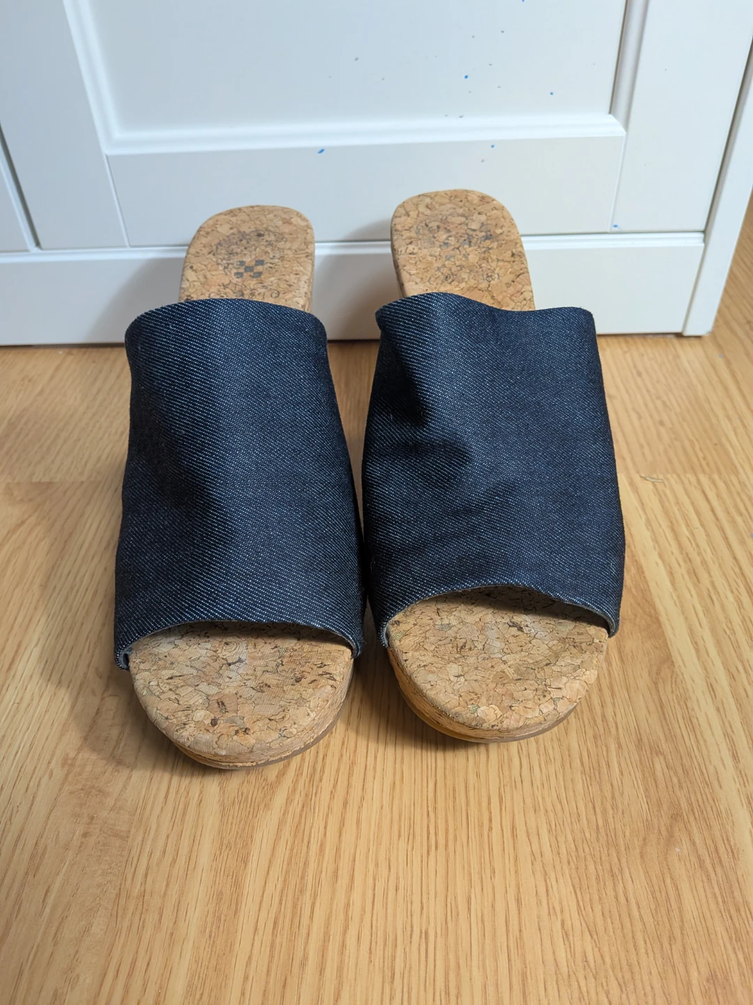 Vince camuto high denim wedges - photo 3