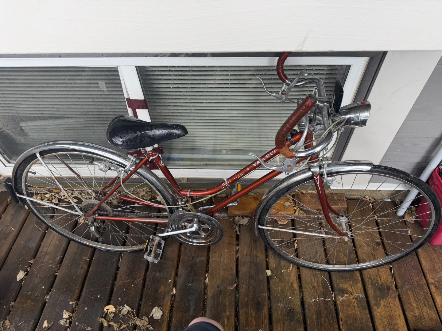 Red Schwinn Bicycle