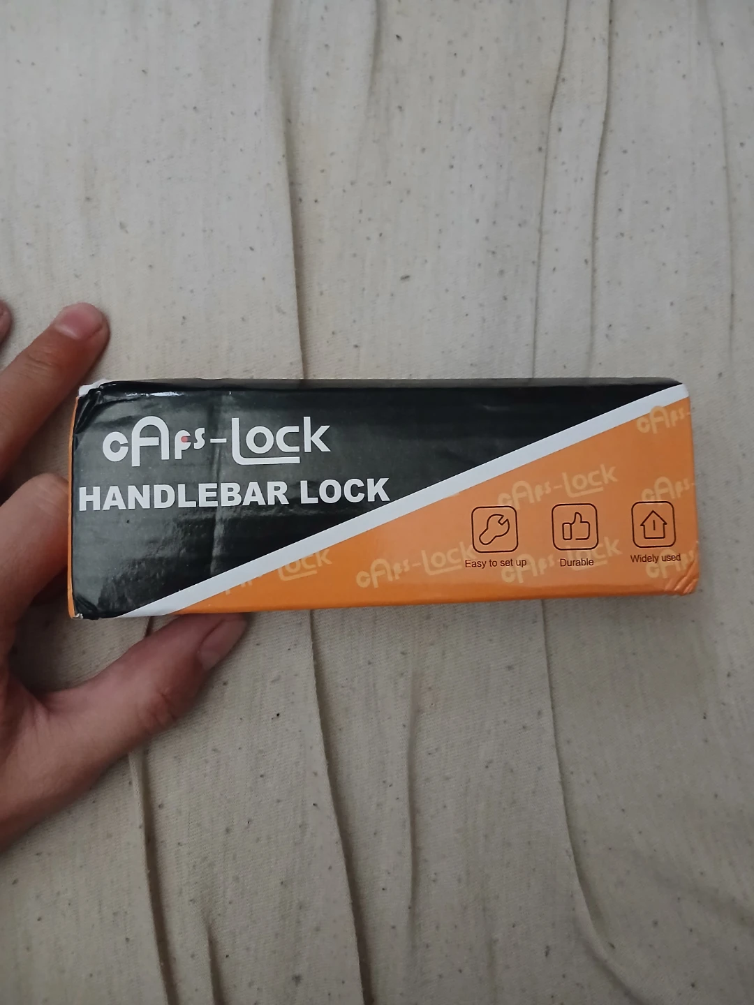 CAPS-LOCK Handlebar Lock With Keys