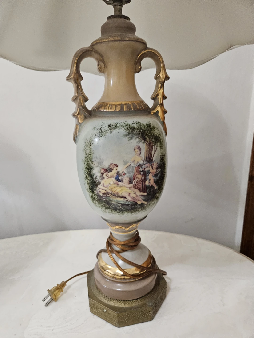 2 beautiful vintage lamps - photo 2