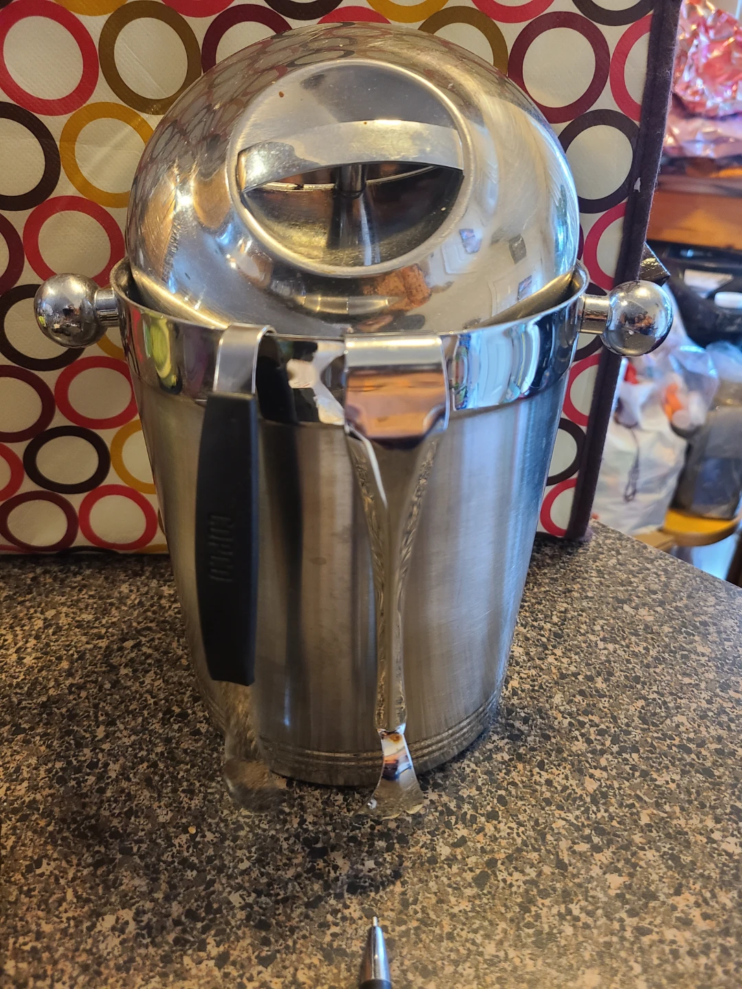 Copco Stainless Steel Ice Bucket with Tongs - photo 2