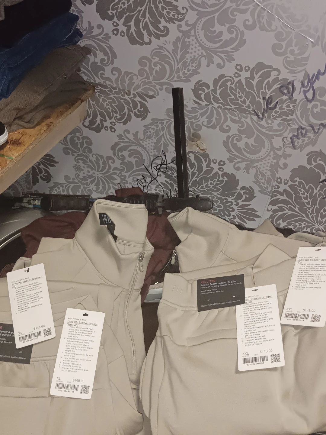 Lululemon Smooth Spacer Jogger & Quarter Zip