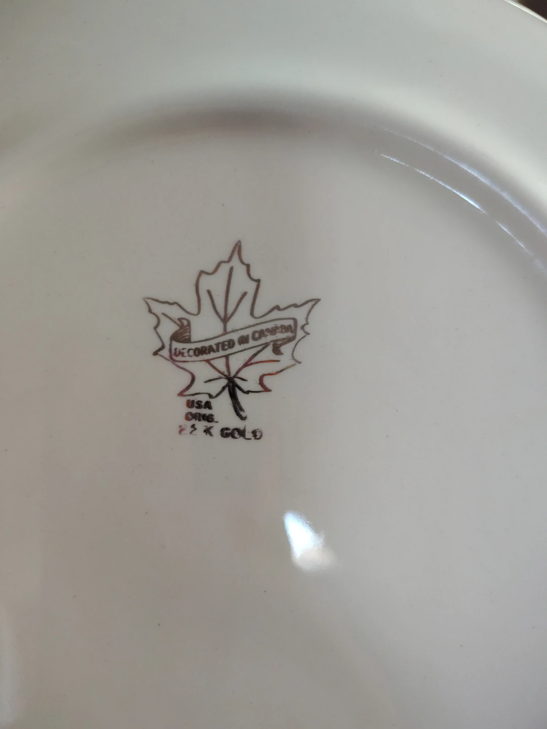 Decorative Plate - S.S. No. 4 Fenelon 1878 Powles Corners - photo 2