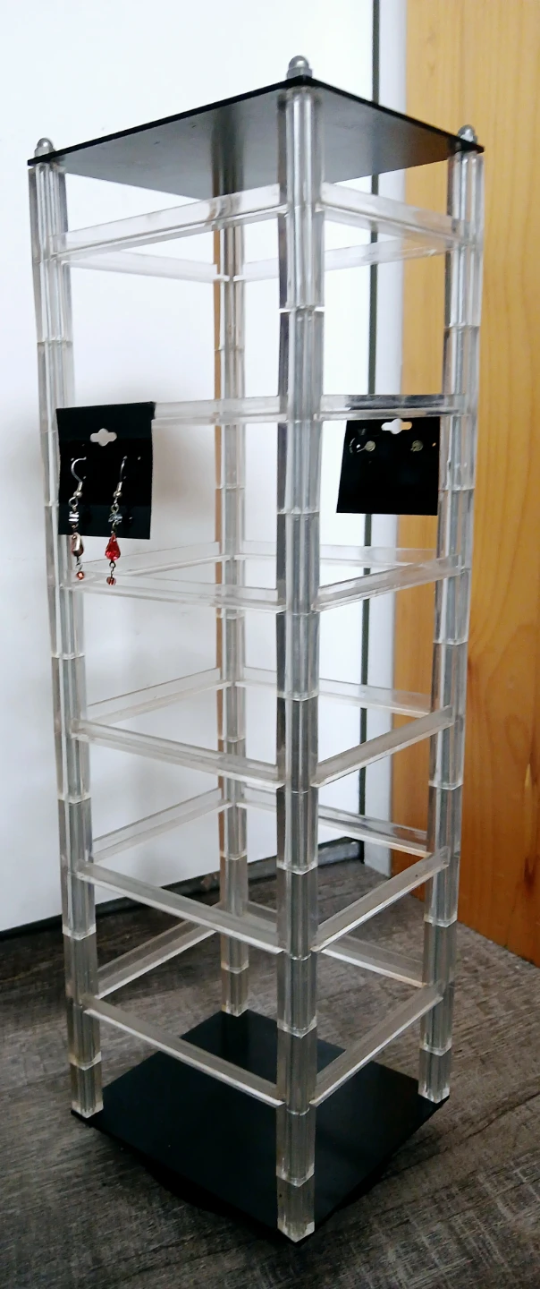 Clear Rotating Jewelry Display Stand - photo 3