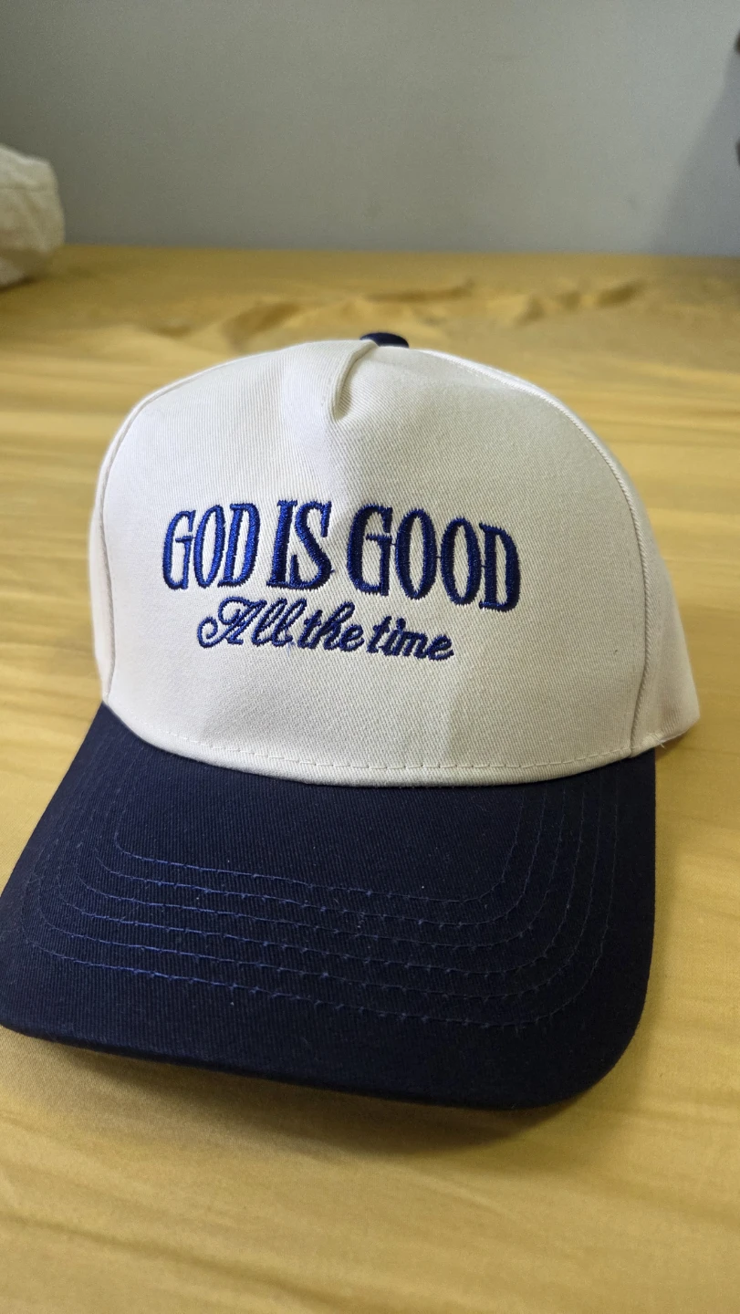 "God Is Good" Two-Tone Hat – Unisex *new - photo 5