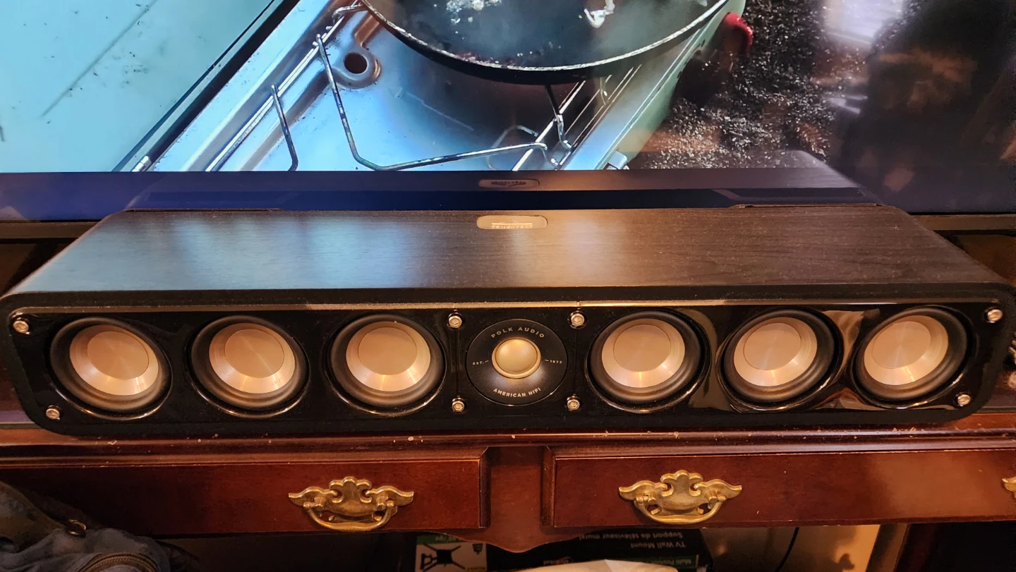 Yamaha RX-V485 AV Receiver & Polk Audio Speakers - photo 4
