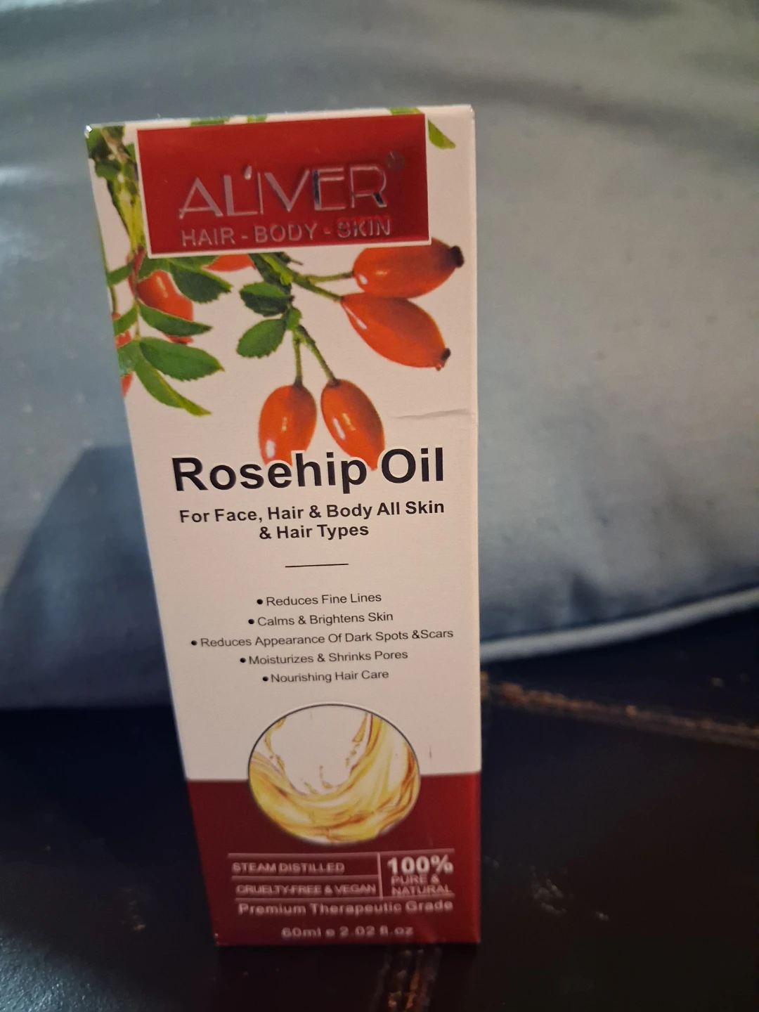 ALIVER Rosehip Oil for Face, Hair & Body