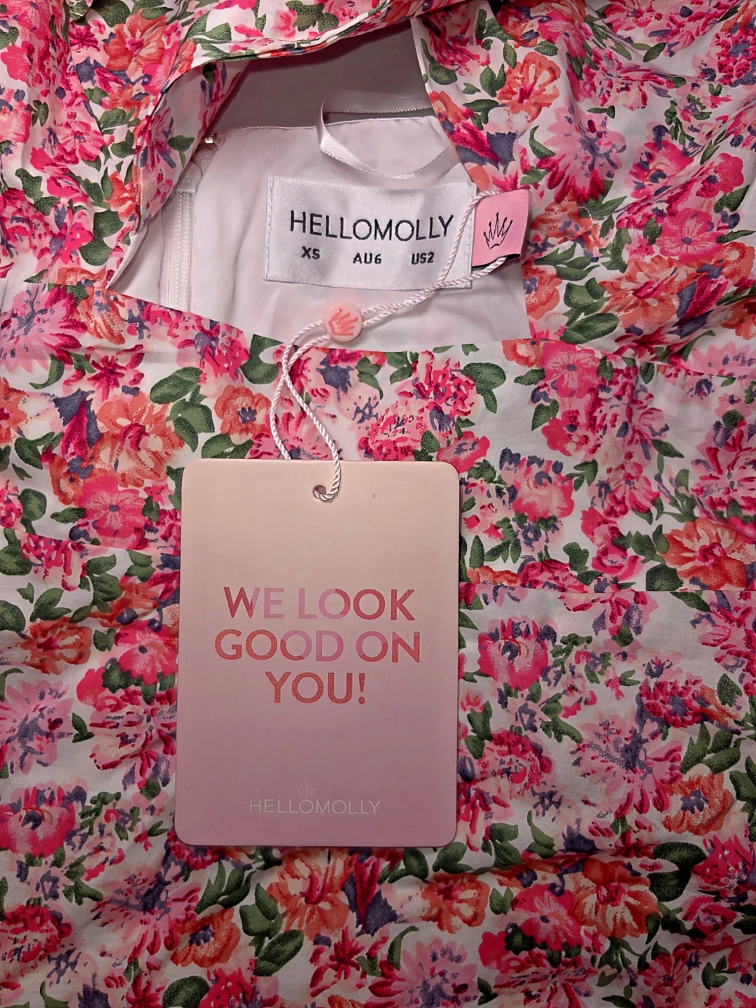 HELLOMOLY Floral Mini Dress - photo 3
