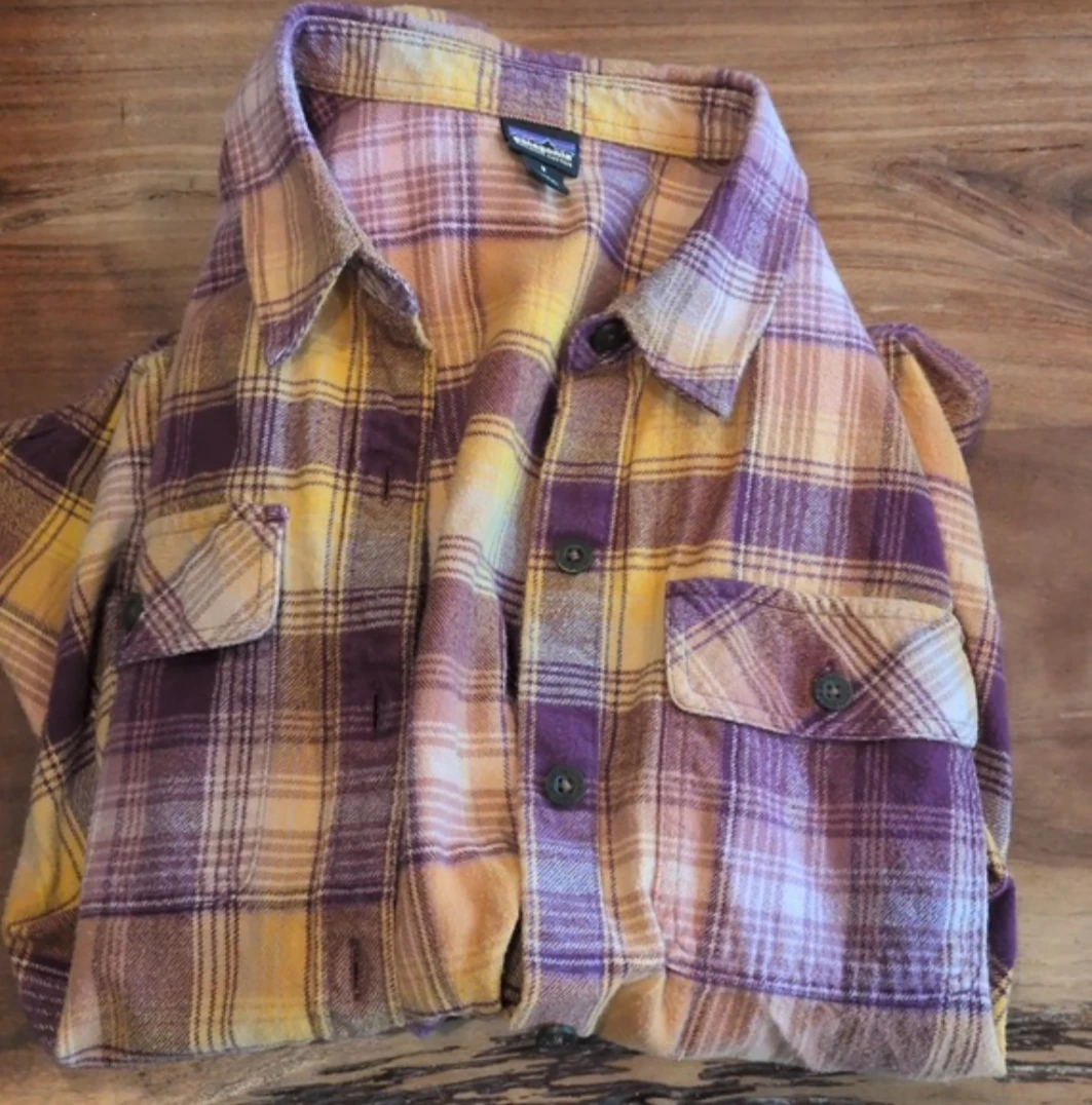 Organic cotton Patagonia flannel shirt