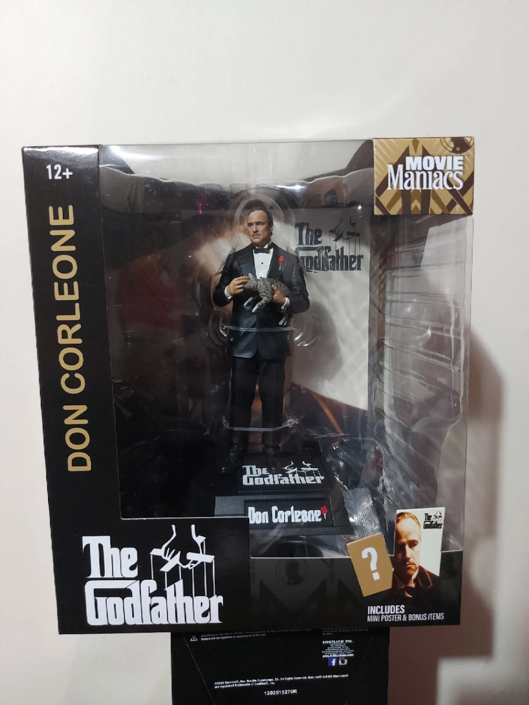 McFarlane Toys Movie Maniacs Don Corleone Action Figure