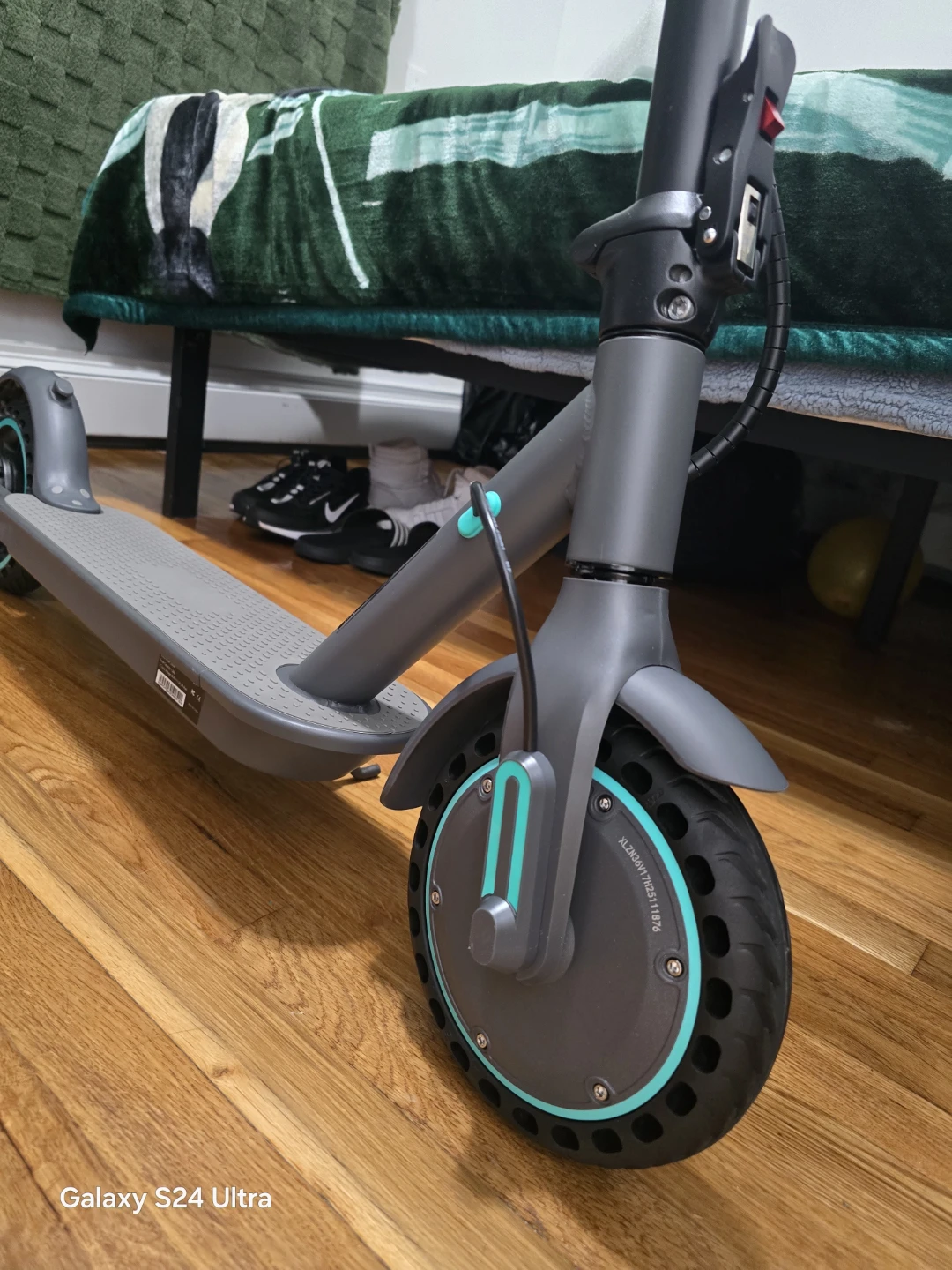 Gray Electric Scooter