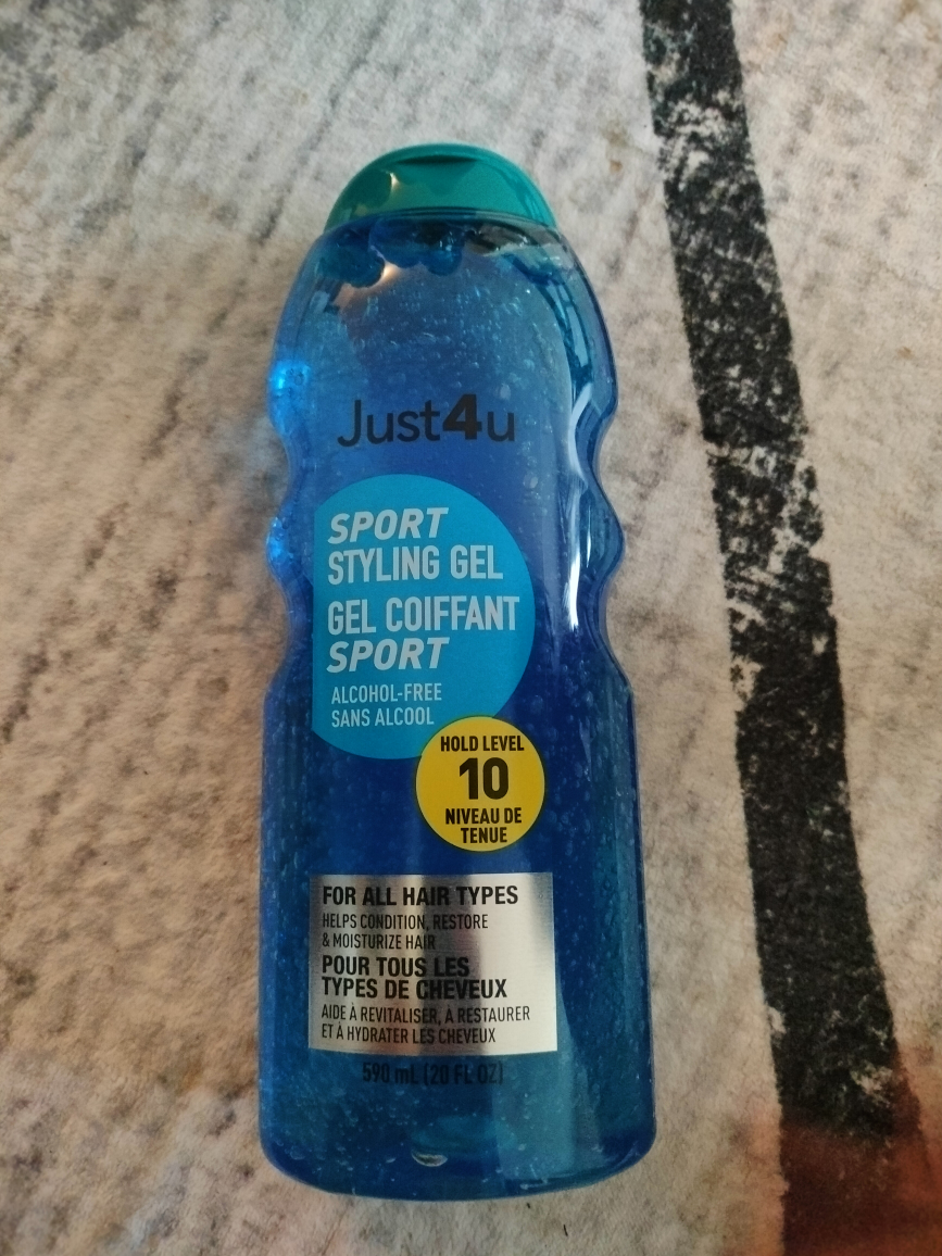 New 4-Pack Just4u Sport Styling Hair Gel - photo 2