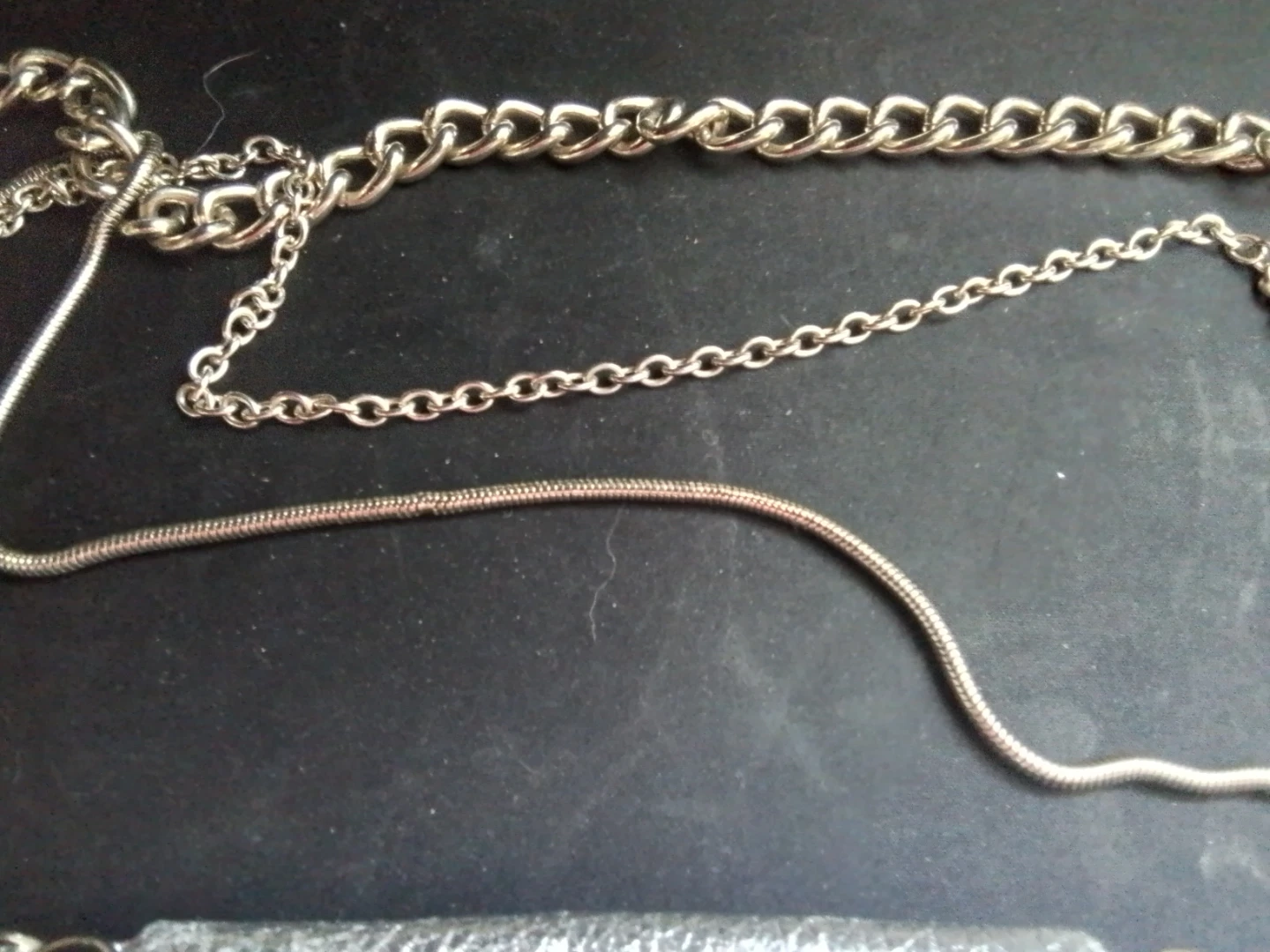Guess Silver Studded Clutch Bag with Chain Straps - photo 2