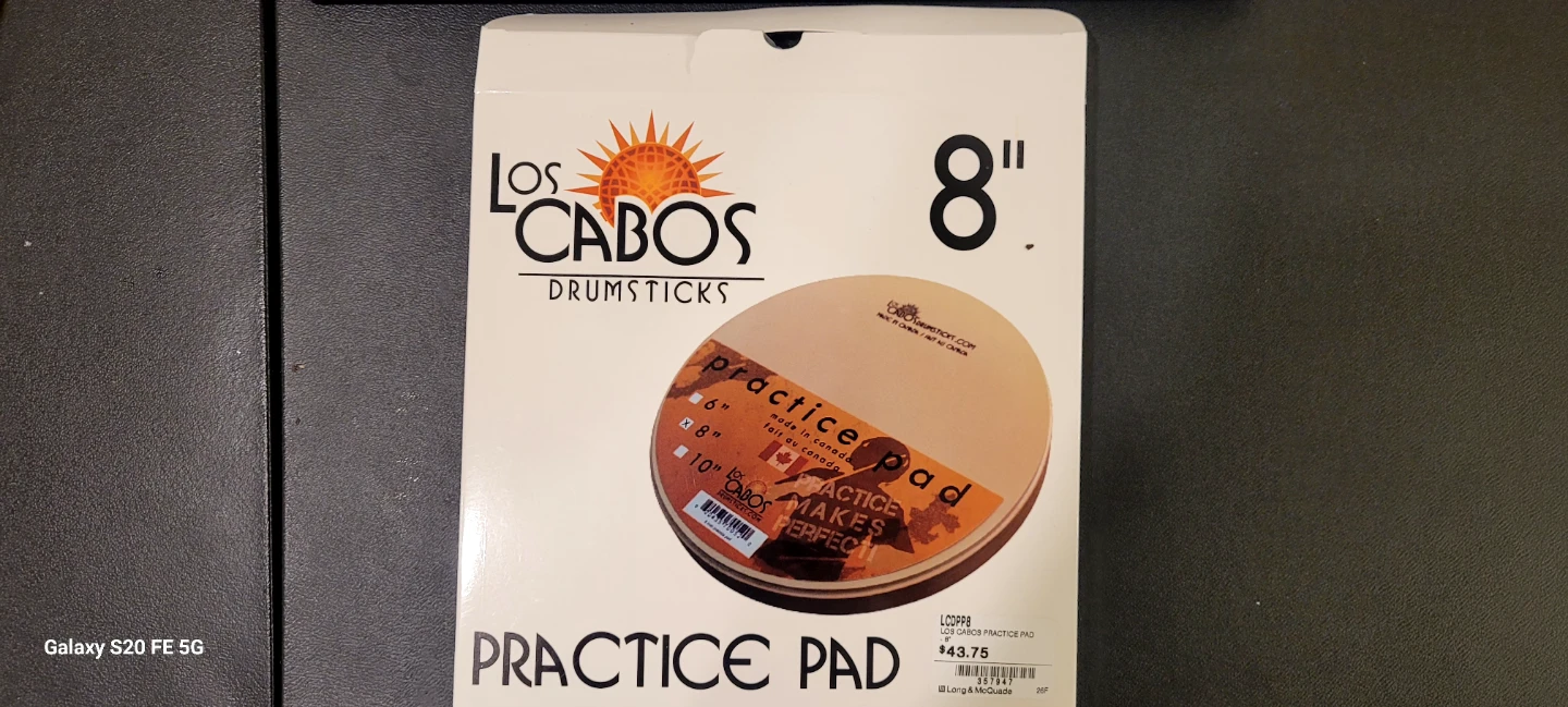 Los Cabos 8" Practice Pad