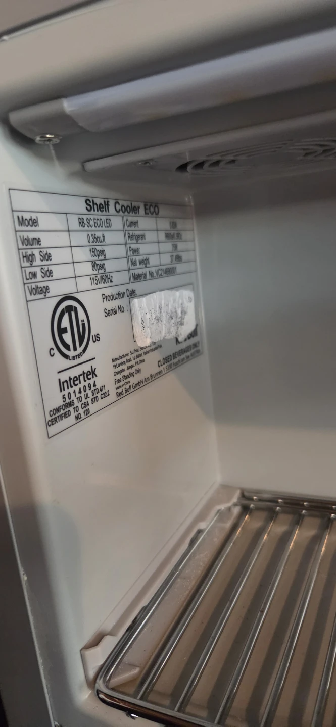 Red Bull Shelf Cooler mini ECO LED - photo 4