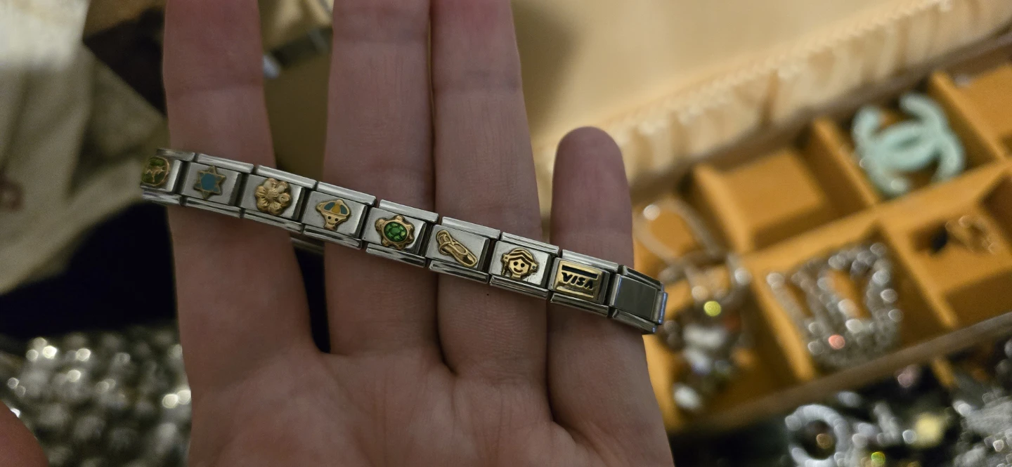 Italian Charm Bracelet with Various Charms - photo 3