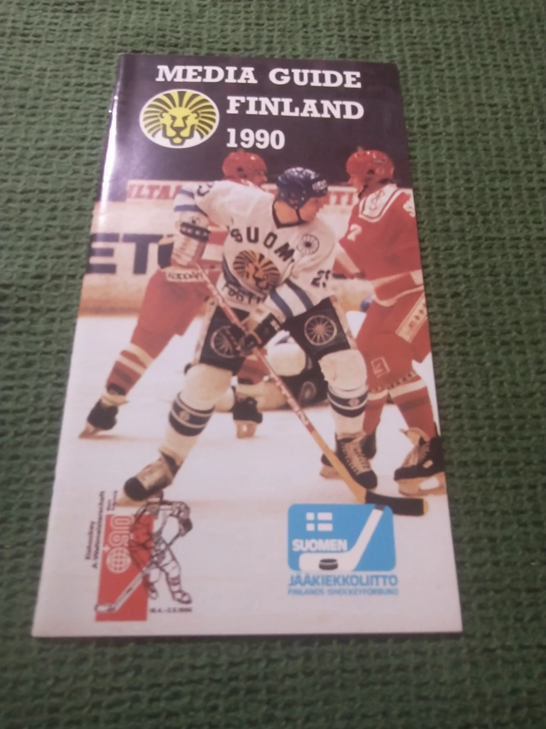 1990 Finland Hockey Media Guide
