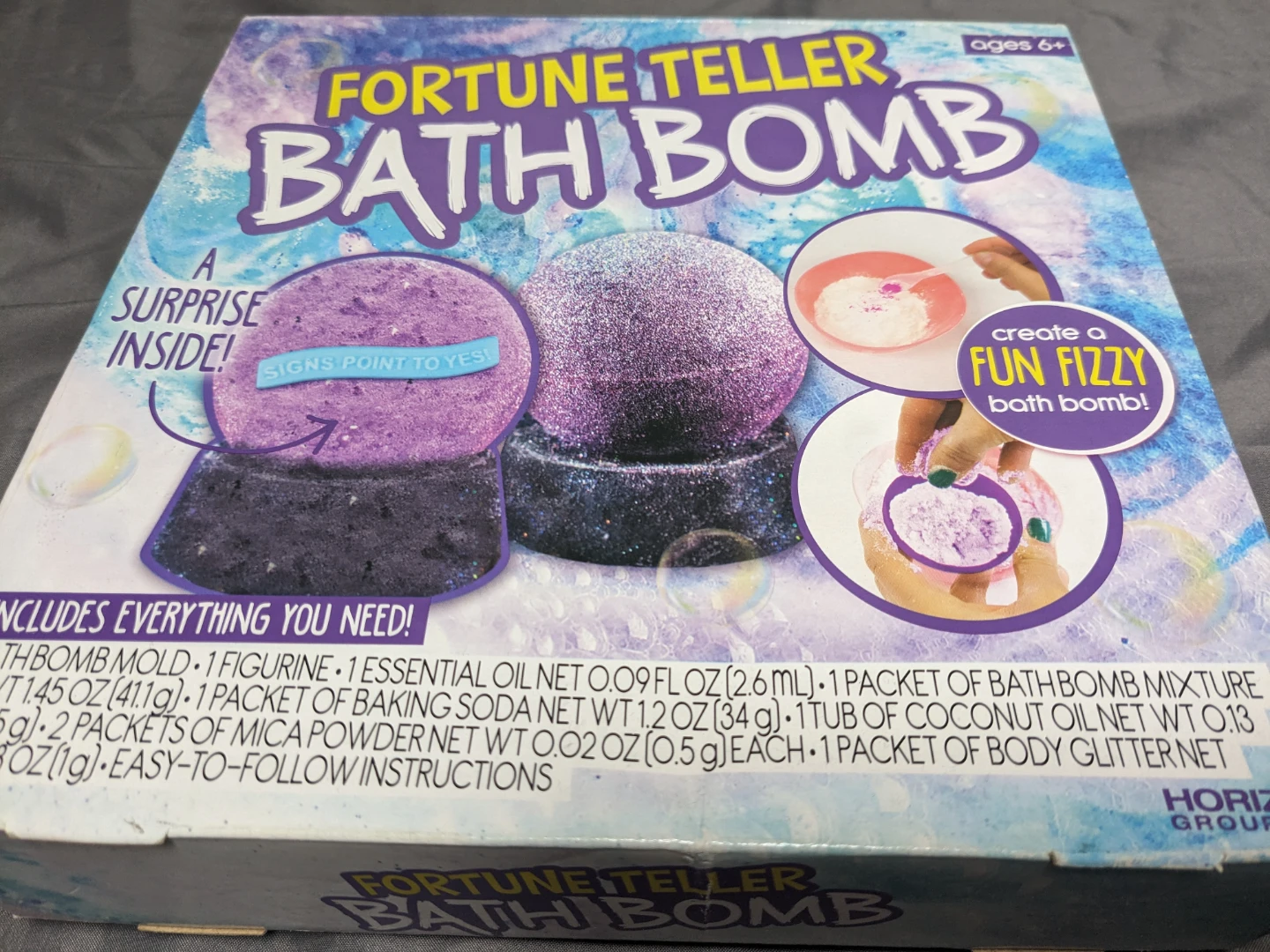 Fortune Teller Bath Bomb kit
