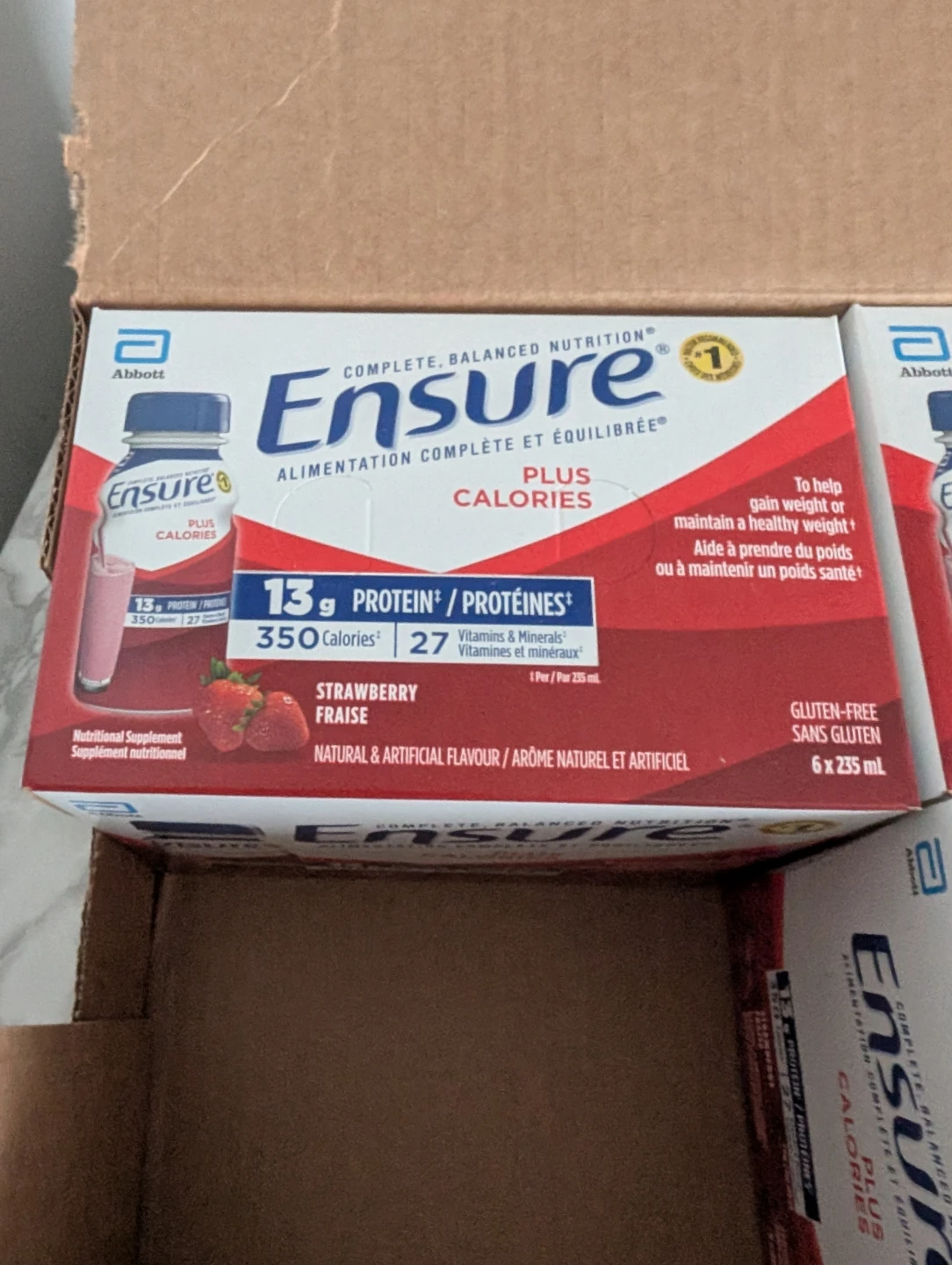 Ensure Plus Calories Strawberry 4 Pack - photo 2